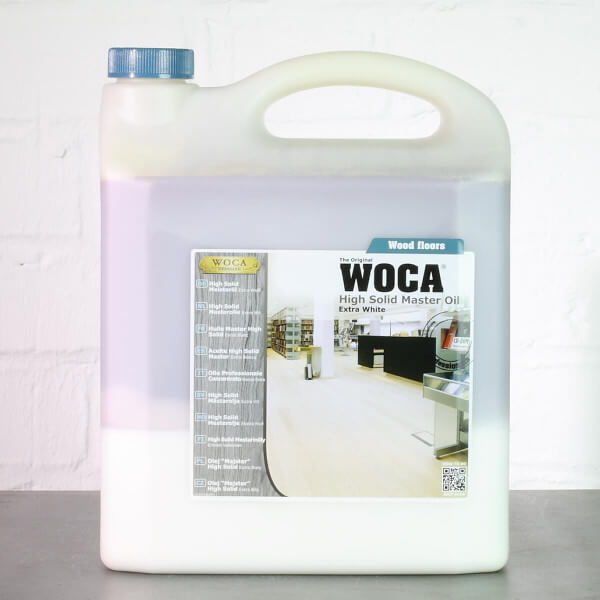 WOCA High Solid Meisteröl extra weiß 13% - 5 Liter