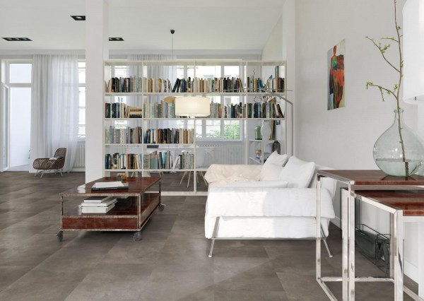 Cemento grafito · 920 x 460 x 7,5 mm · KWG Java Mineraldesign