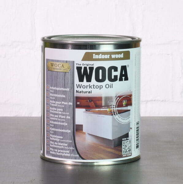 WOCA Arbeitsplattenöl Natur 0,75 Liter