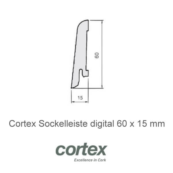 Sockelleiste Typ 60 digital für Cortex Aquanatura Vinylböden