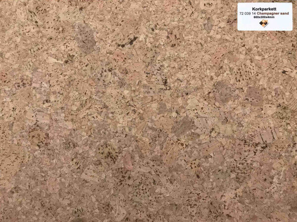 Granorte Tradition Champagner sand Klebekork 4 mm