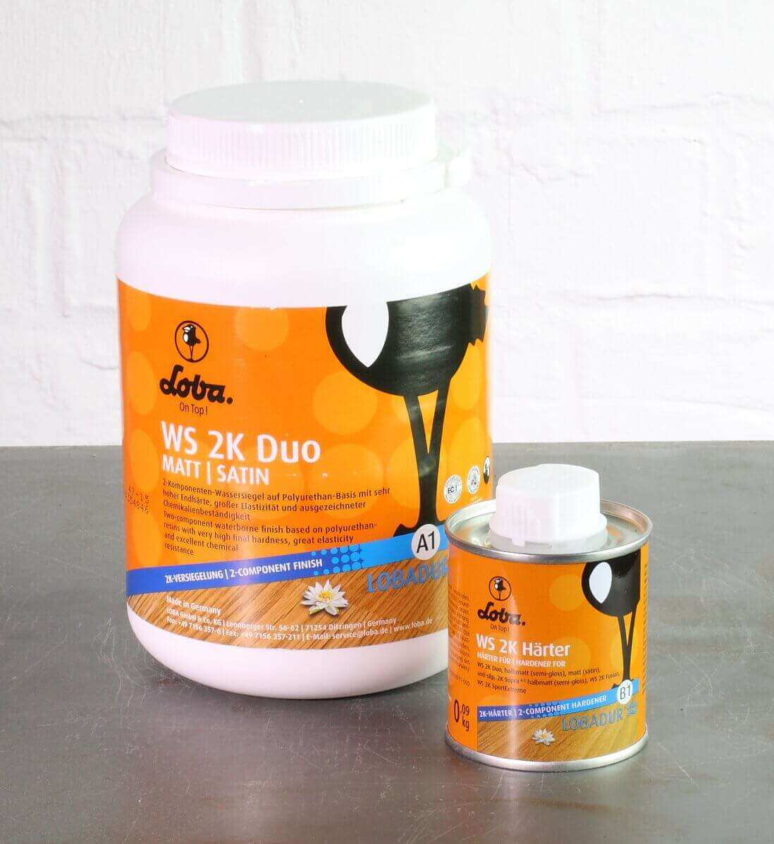 Loba WS 2K Duo matt 1 Liter Parkettlack