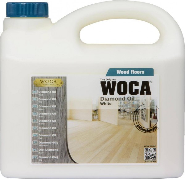 WOCA Diamond Oil weiß 2,5 Liter