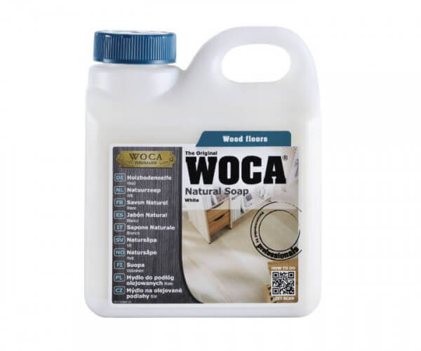 WOCA Holzbodenseife weiß 1,0 Liter · Sonderpreis