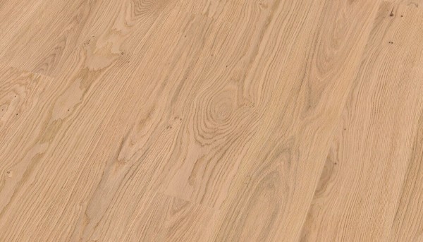 Euro Landhausdiele Eiche astig gebürstet weiß geölt · 2230 x 194 x 14 mm