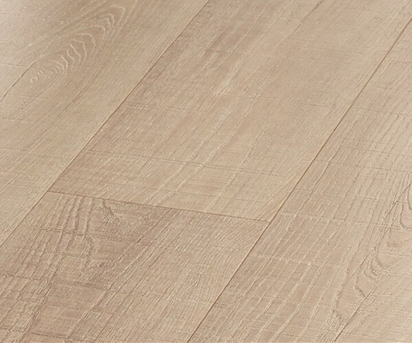 Sawn Bisque Oak · 1220 x 185 x 10,5 mm · 0.55 Wicanders Wood Resist