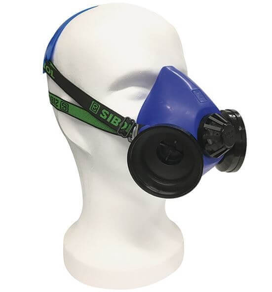 Sibol Silikon Halbmaske · Respir II Deluxe · ohne Filter · R & G Faserverbundwerkstoffe