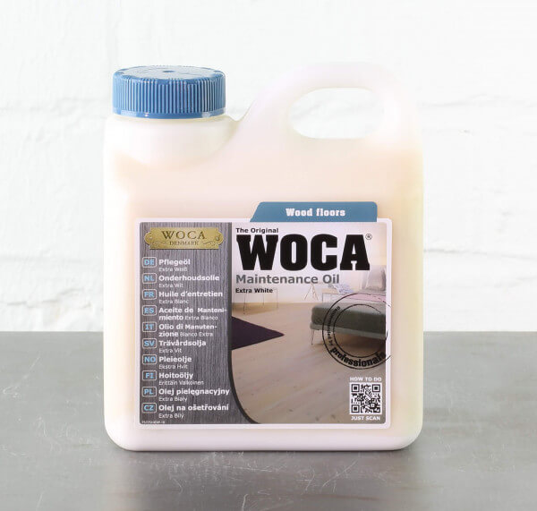 WOCA Pflegeöl extra weiß 1,0 Liter